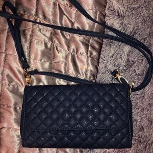 Navy blue crossbody bag